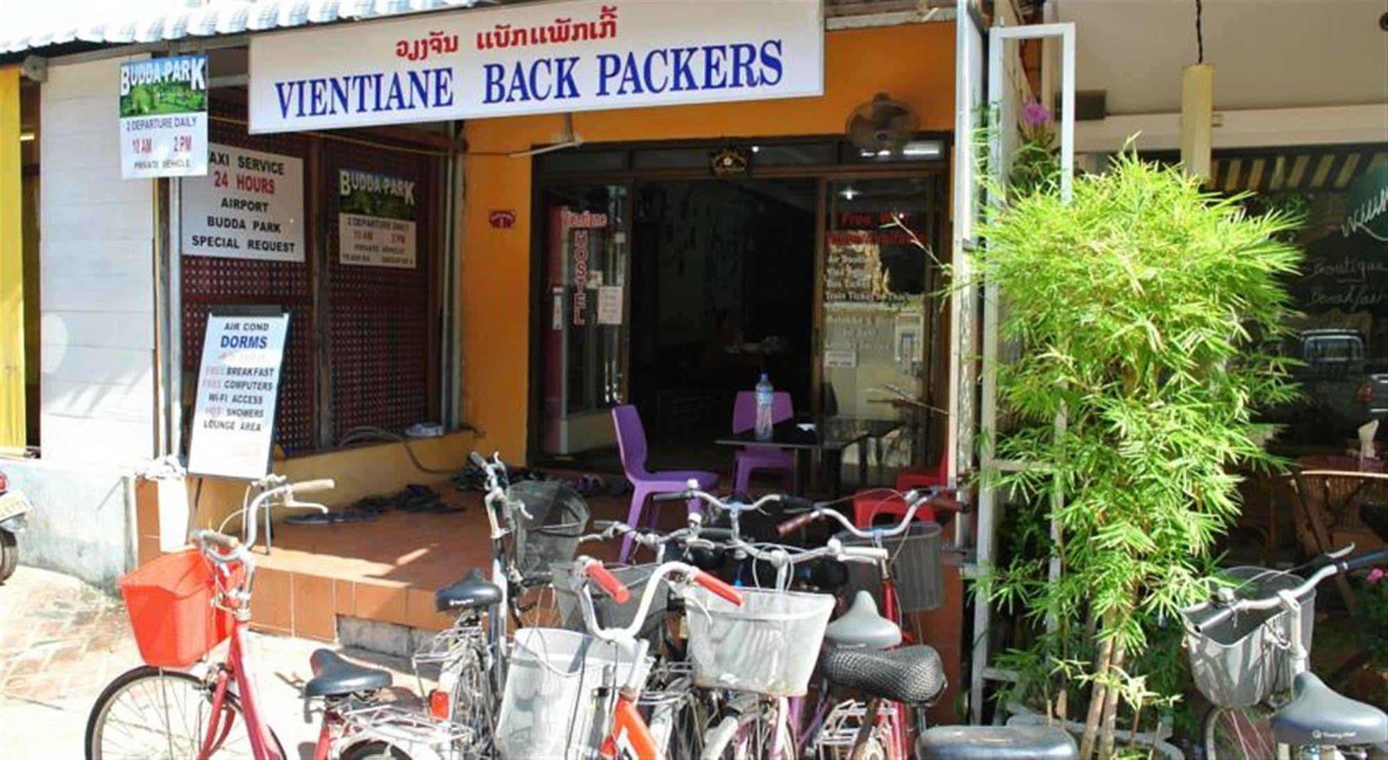Vientiane Backpackers Hostel Экстерьер фото